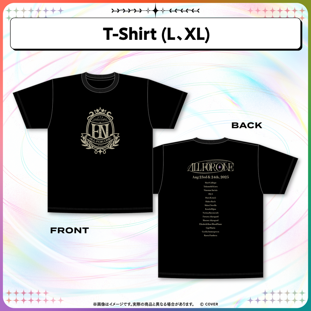 【在庫販売】hololive English 3rd Concert -All for One- ライブグッズ