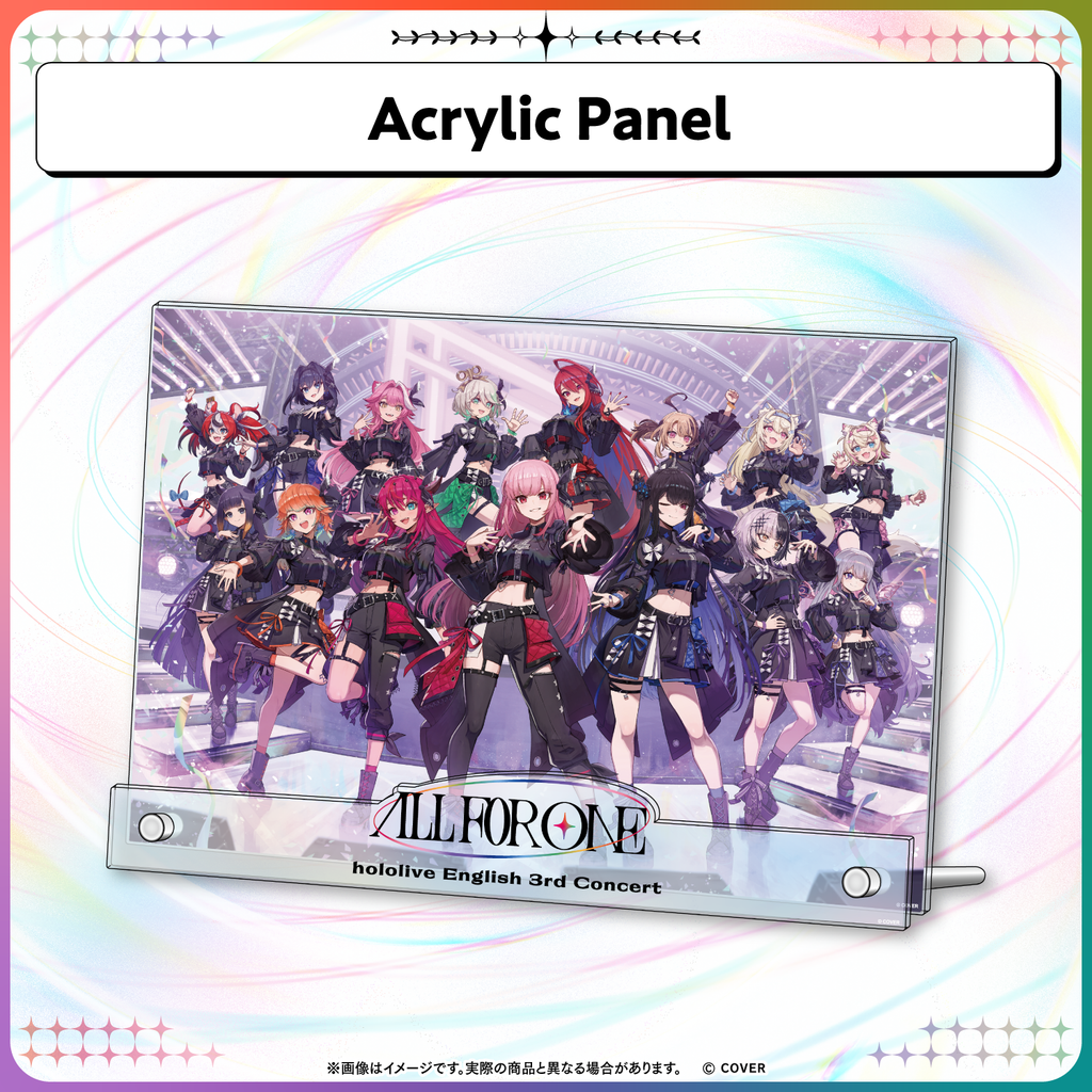 【受注販売】hololive English 3rd Concert -All for One- ライブグッズ