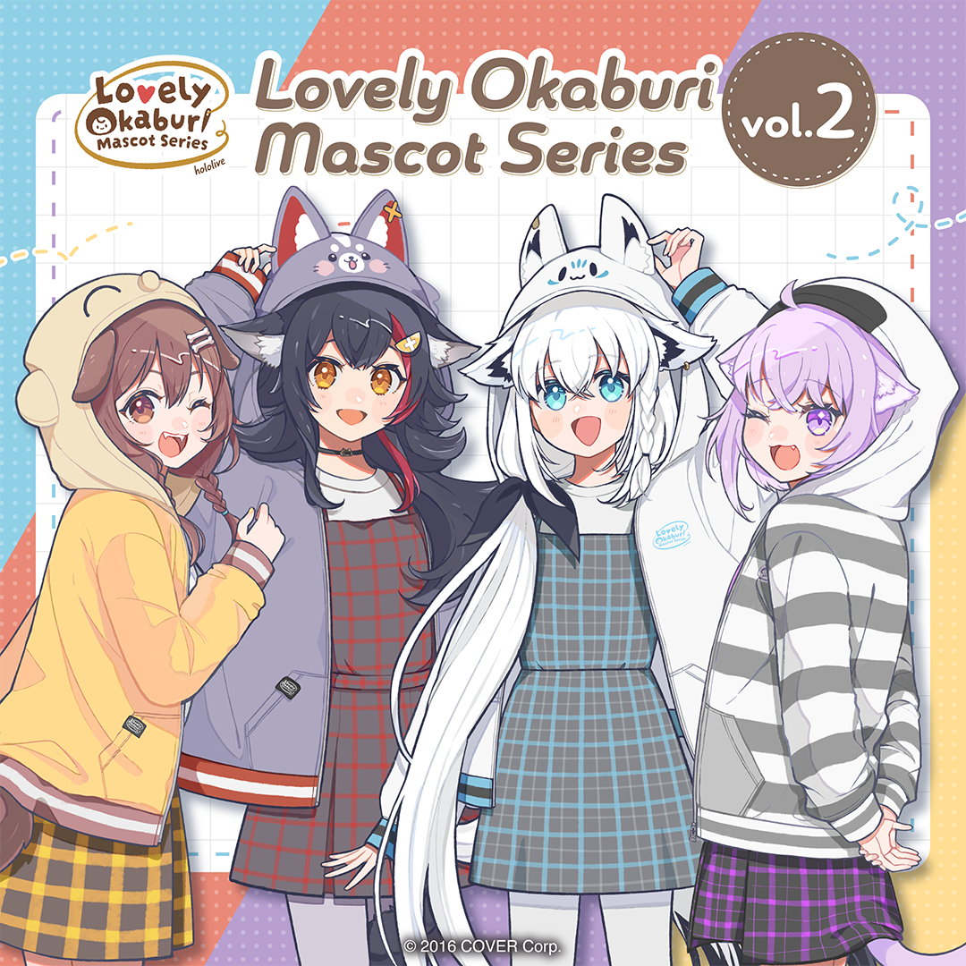 Lovely Okaburi Mascot Series vol.2 – hololive production official shop