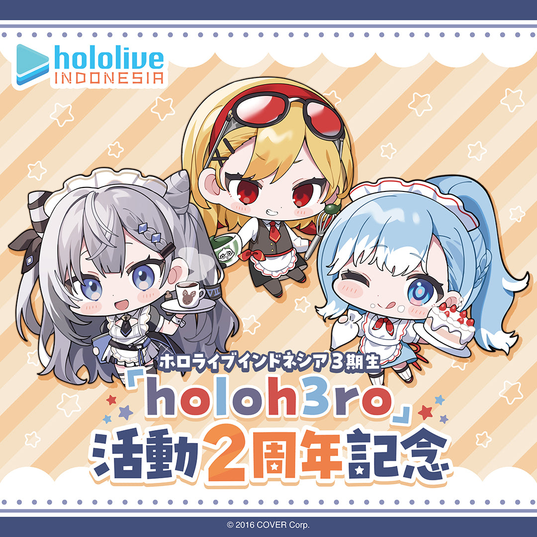 ホロライブインドネシア3期生「holoh3ro」 活動2周年記念 – hololive production official shop