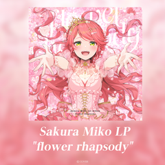 Sakura Miko LP "flower rhapsody"