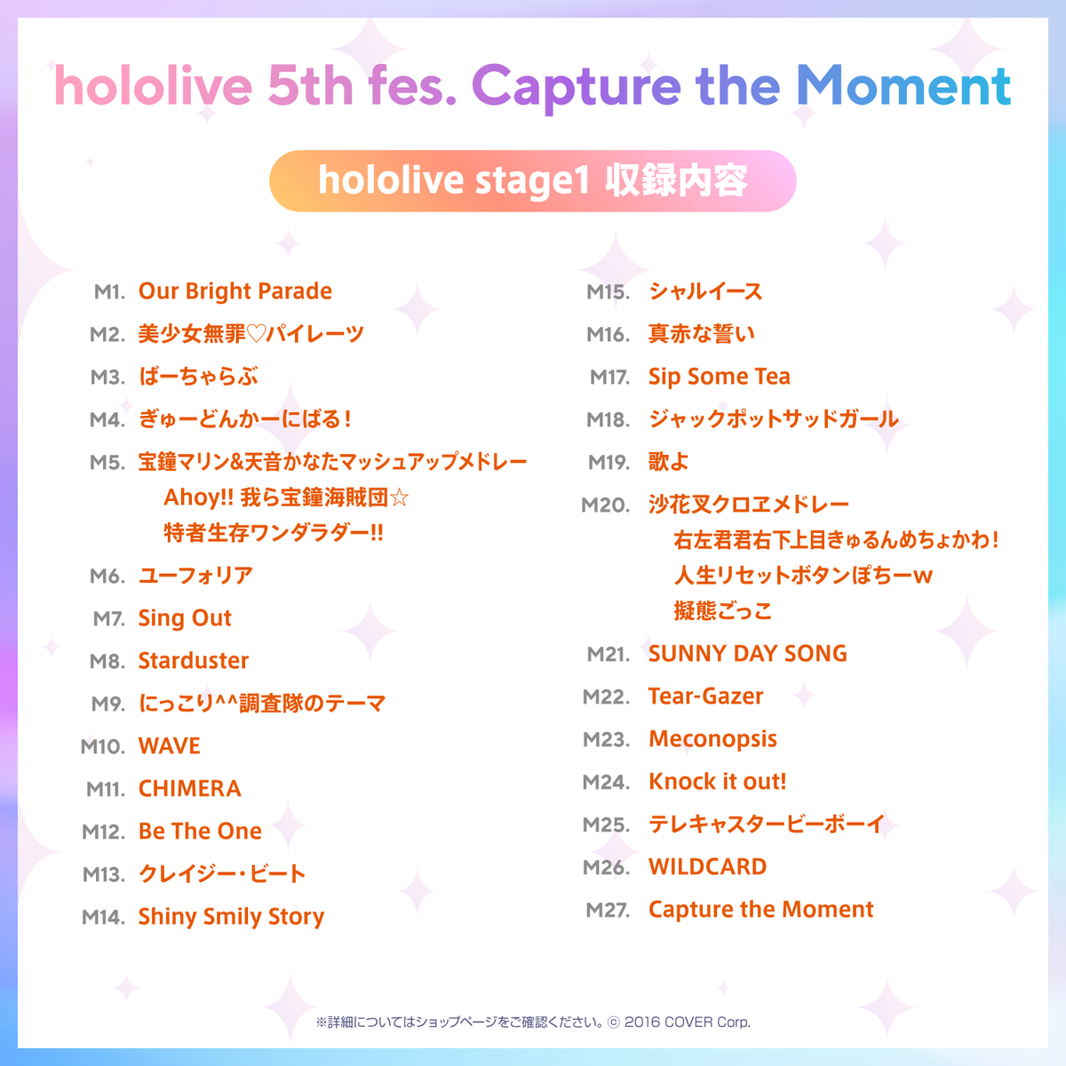 hololive 5th fes. Capture the Moment Blu-ray