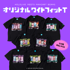 HOLOLIVE MEETS MANGART BEAMS Original Loose-Fit T-Shirt