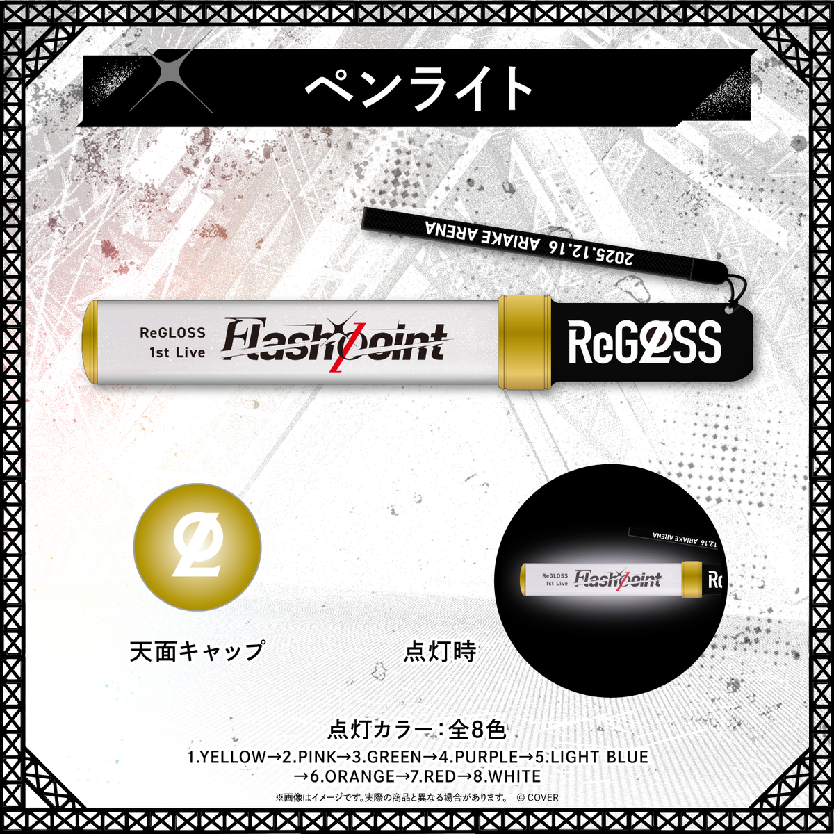 【2次販売】ReGLOSS 1st Live “Flashpoint”ライブグッズ