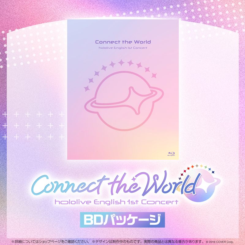 hololive English 1st Concert -Connect the World- Blu-ray