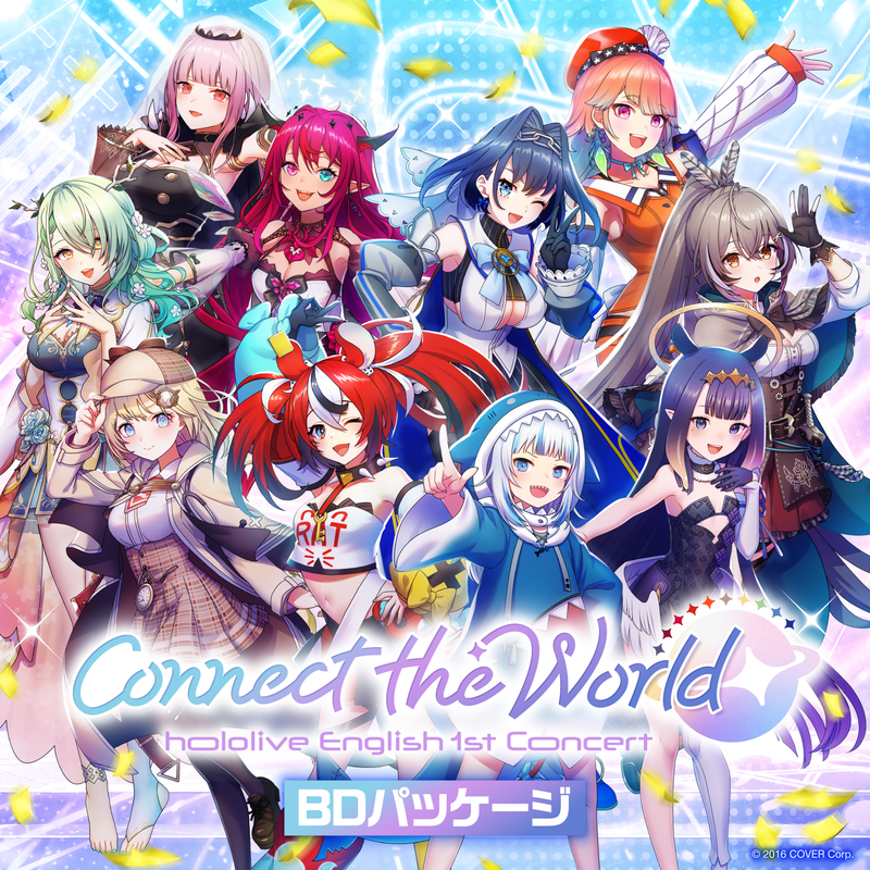 hololive English 1st Concert -Connect the World- Blu-ray