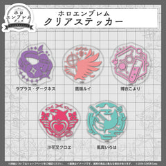 holoEmblem Clear Sticker