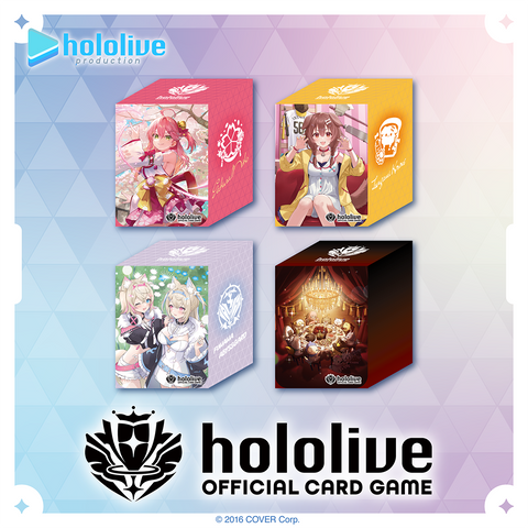 hololive OFFICIAL CARD GAME Official holocard Case vol.4 - vol.7