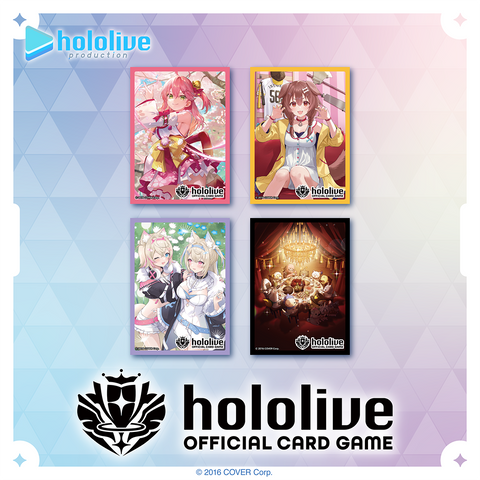 hololive OFFICIAL CARD GAME Official holocard Sleeve vol.9 - vol.12