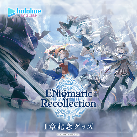 hololive English "ENigmatic Recollection" Chapter 1 Commemoration Merch