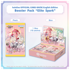 hololive OFFICIAL CARD GAME English Edition Booster Pack "Elite Spark"