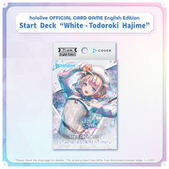 hololive OFFICIAL CARD GAME English Edition Start Deck "White - Todoroki Hajime"