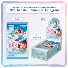 hololive OFFICIAL CARD GAME English Edition Extra Booster "Summer hologram"