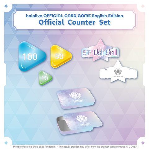 hololive OFFICIAL CARD GAME English Edition Official Counter Set