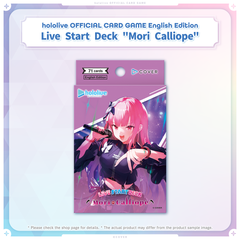 hololive OFFICIAL CARD GAME English Edition Live Start Deck Mori Calliope