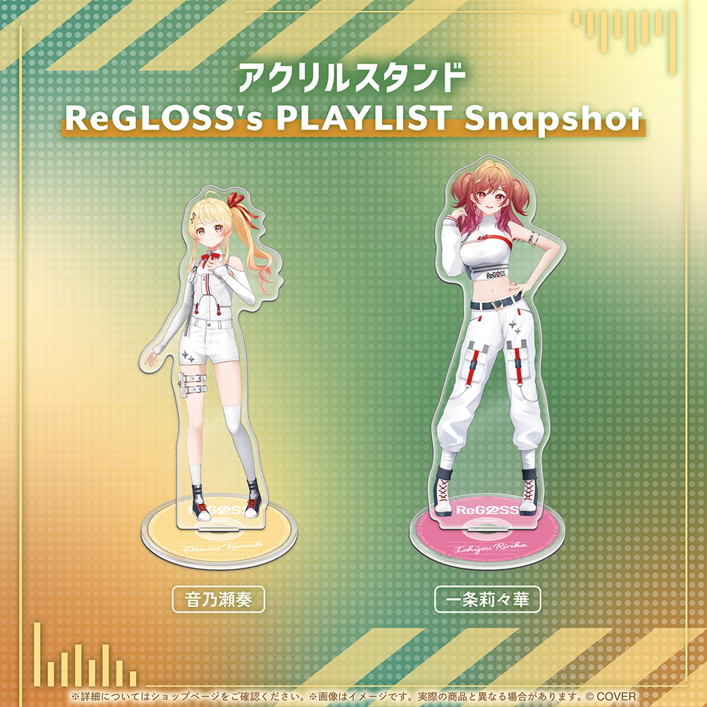 ReGLOSS's PLAYLIST Snapshot – hololive production official shop ReGLOSS's PLAYLIST Snapshot – hololive production official shop
