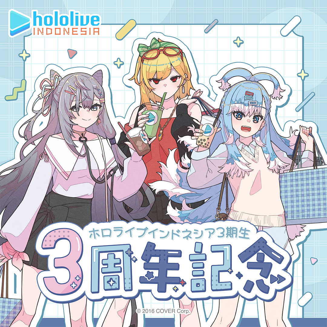 ホロライブインドネシア3期生 3周年記念