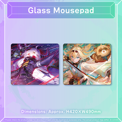 holoLounge vol.1 Glass Mousepad / Foldable Container