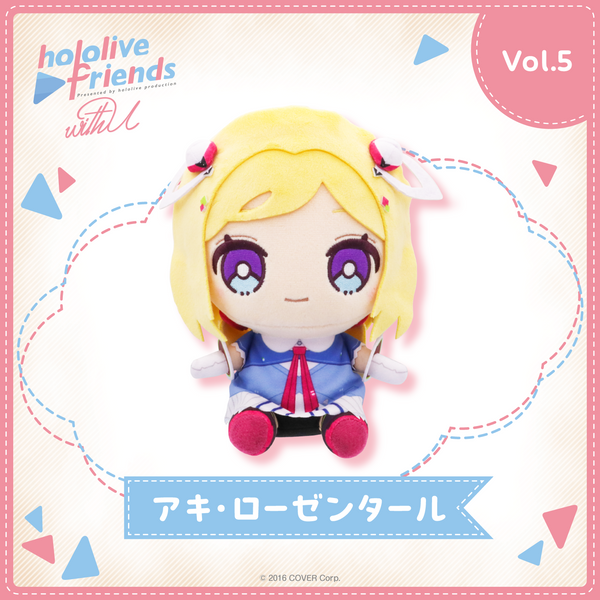 注目ショップ・ブランドのギフト hololivefriends_top_JP_Aki_600 ピンズ・ピンバッジ・缶バッジ