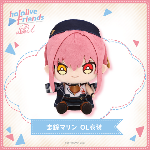 hololive friends with u Houshou Marine Businesswoman Outfit