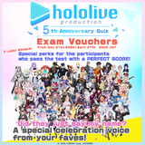 hololive production 5th Anniversary Quiz