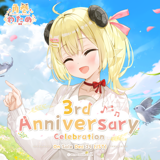 け*ん様 ホロライブ 角巻わため わためのうた ３枚セット 角巻わため 活動3周年記念 – hololive production official shop