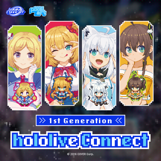 hololive Connect hololive pixel art 1期生 – hololive production