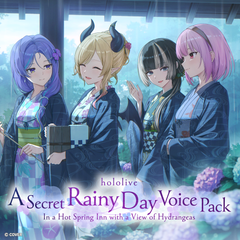 hololive A Secret Rainy Day Voice Pack: In a Hot Spring Inn with a View of Hydrangeas