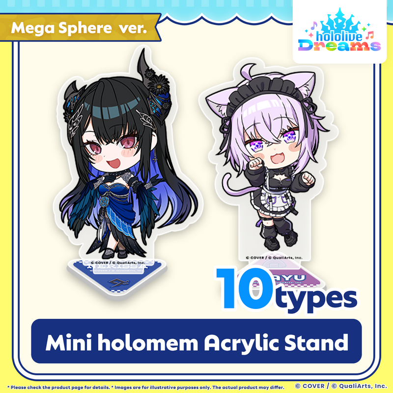holodori Mini holomem Acrylic Stand Mega Sphere ver.