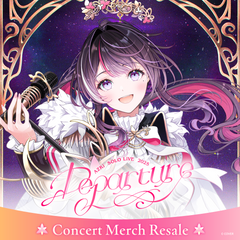 [Resale] AZKi SOLO LiVE 2025 "Departure"  Concert Merch