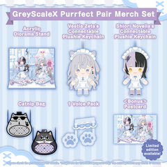 GreyScaleX Purrfect Pair Merch