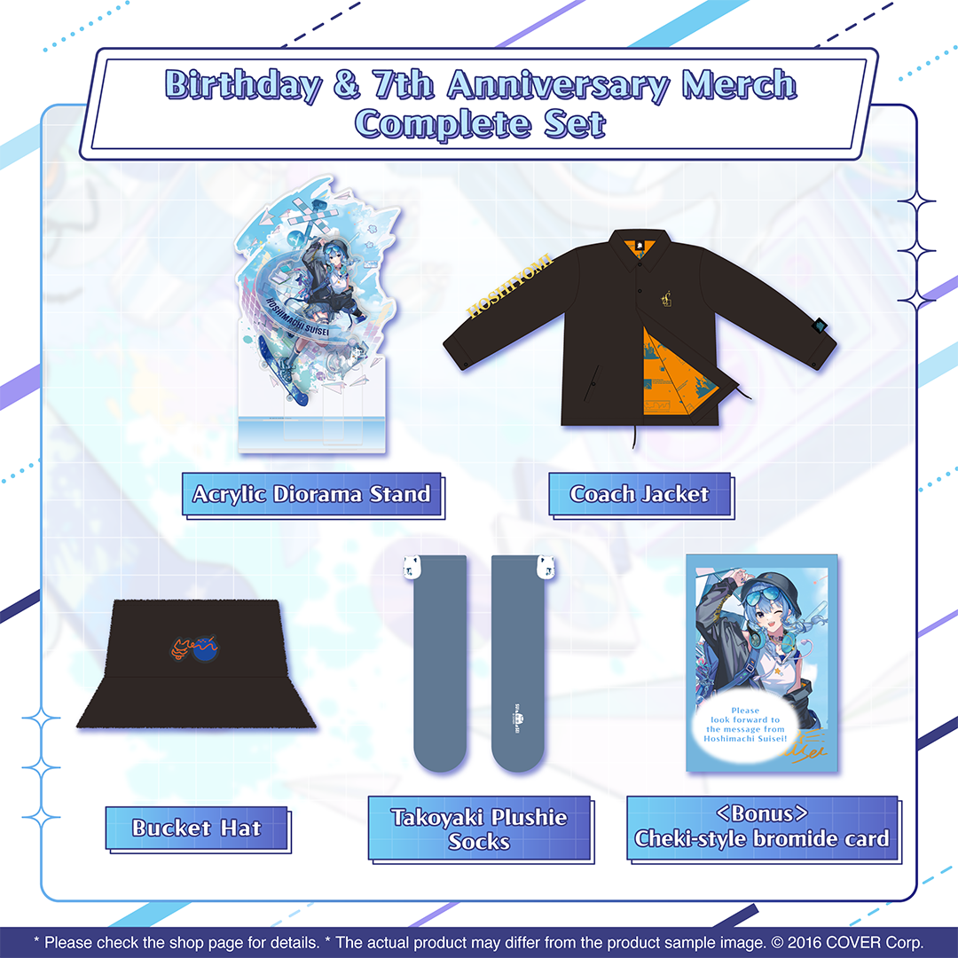Hoshimachi Suisei Birthday & 7th Anniversary Celebration