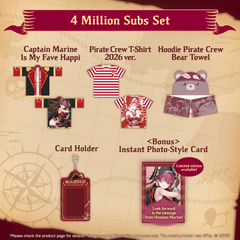 Houshou Marine 4 Million Subscribers Celebration