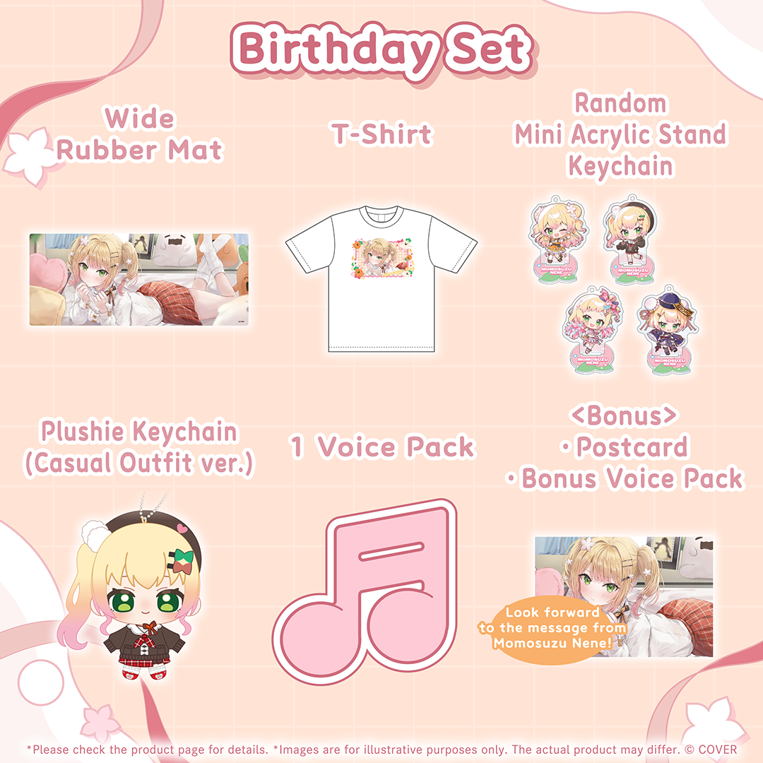 Momosuzu Nene Birthday 2026 – hololive production official shop
