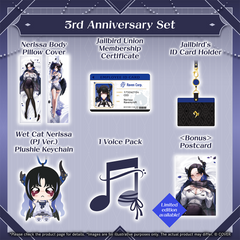 Nerissa Ravencroft 3rd Anniversary
