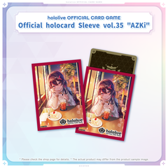 hololive OFFICIAL CARD GAME Official holocard Sleeve vol.35 - vol.39