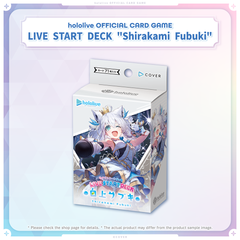 hololive OFFICIAL CARD GAME LIVE START DECK "Shirakami Fubuki"