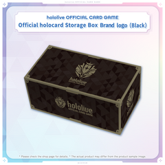 hololive OFFICIAL CARD GAME Official holocard Storage Box Brand logo