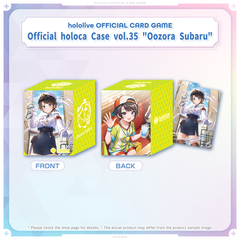 hololive OFFICIAL CARD GAME Official holoca Case vol.35 - vol.39
