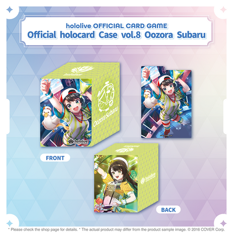 hololive OFFICIAL CARD GAME Official holocard Case vol.8 - vol.11
