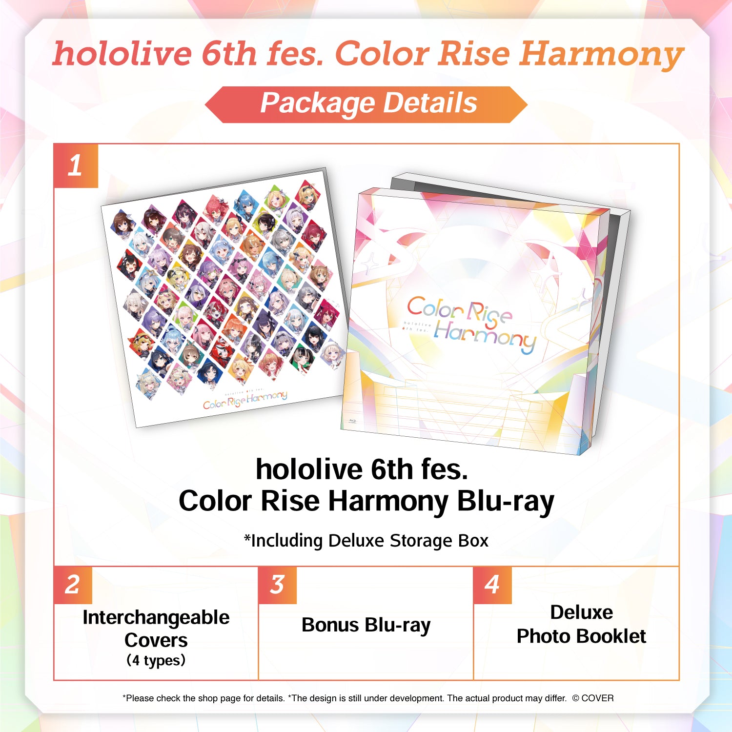 hololive 6th fes. Color Rise Harmony Blu-ray – hololive production
