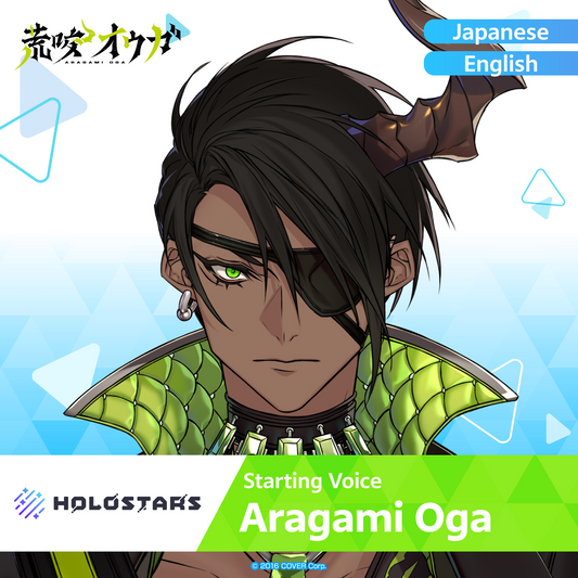ホロスターズ　荒咬オウガ　グッズまとめ売り ly_hololive_startingvoice_arag