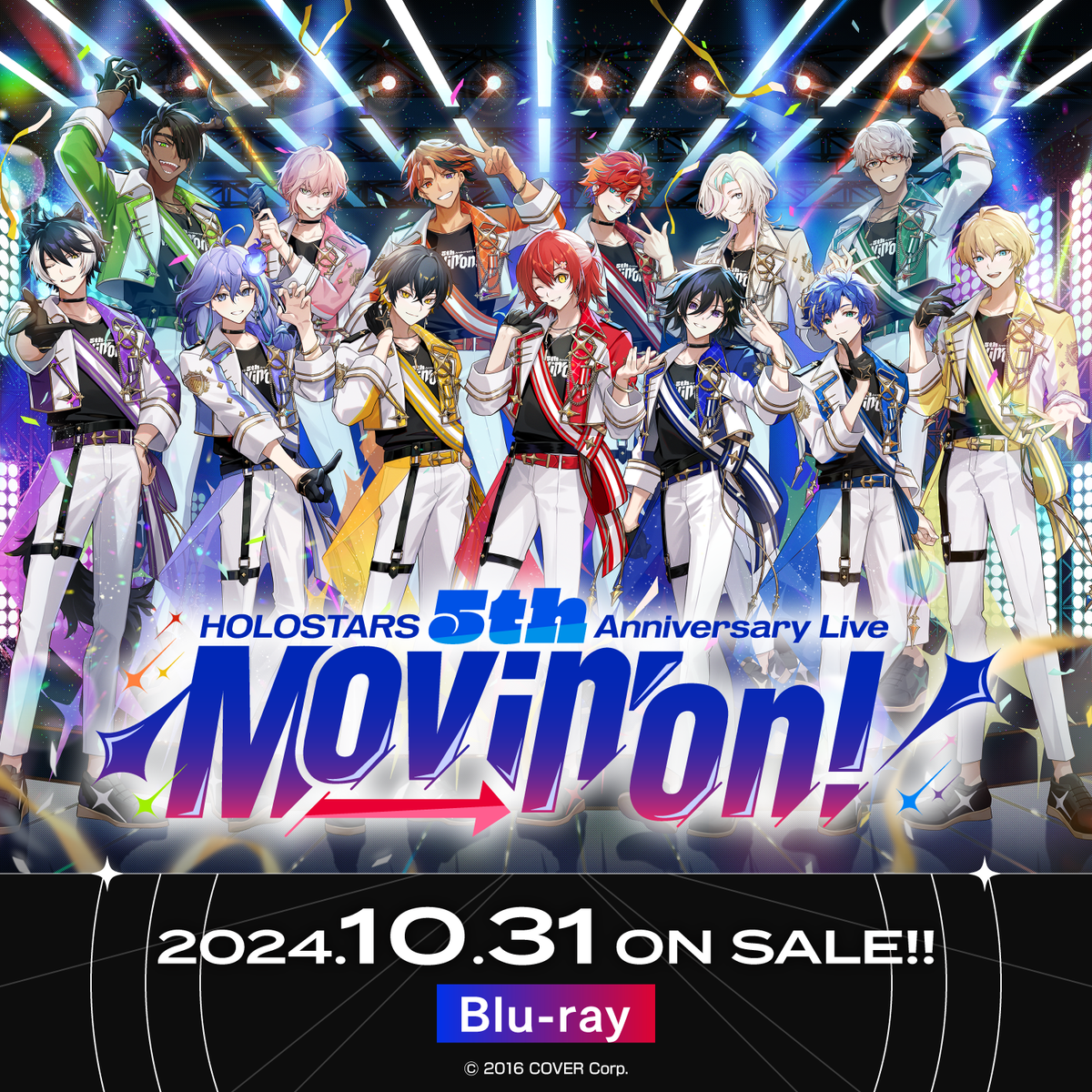 HOLOSTARS 5th Anniversary Live -Movin' On!- Blu-ray – hololive