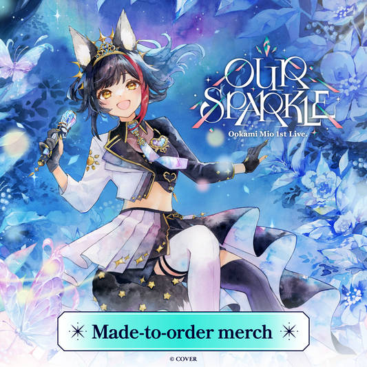 受注販売】大神ミオ 1st Live.「Our Sparkle」ライブグッズ – hololive
