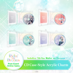 【Made-to-order】hololive 7th fes. Ridin' on Dreams CD Case-Style Acrylic Charm