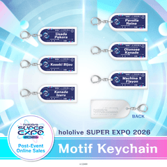 【Made-to-order】hololive SUPER EXPO 2026 Motif Keychain
