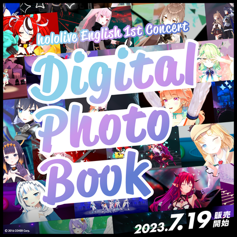 hololive English 1st Concert -Connect the World- Digital Photo Book