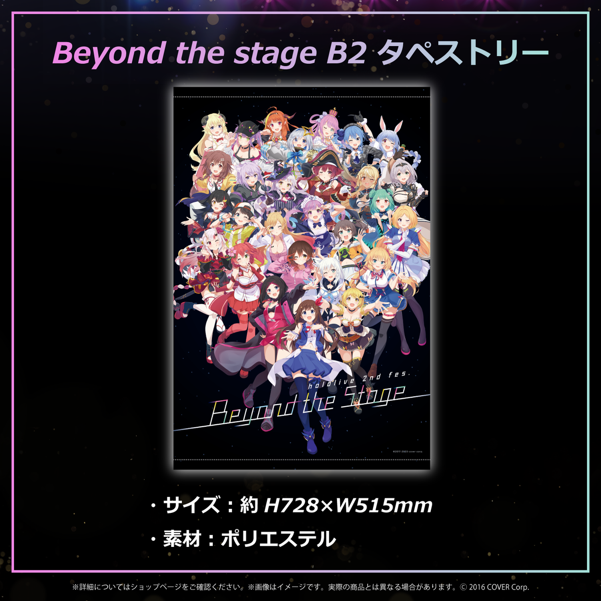 『Beyond the Stage』ライブグッズ再販売