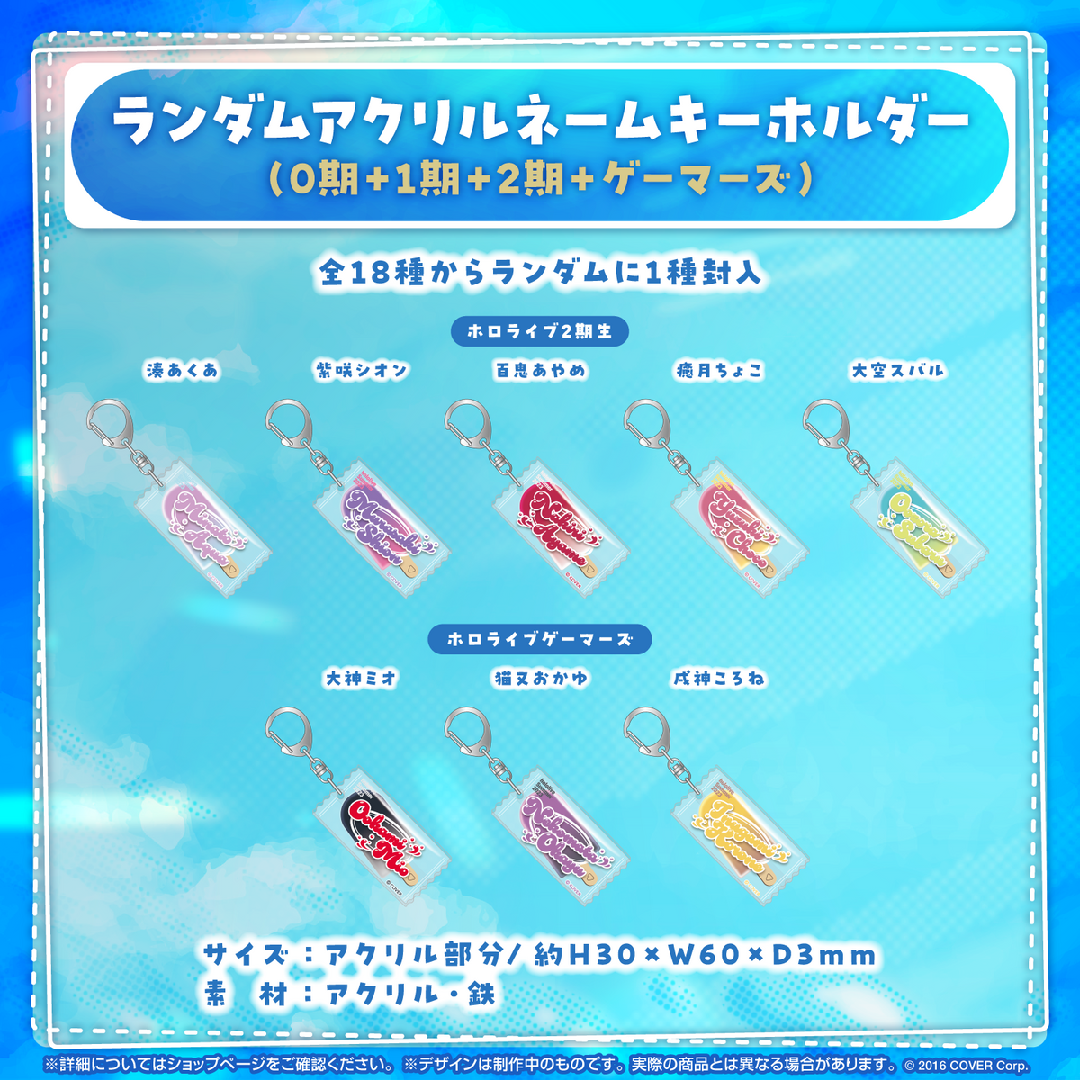 ホロライブ・サマー 2023 グッズ Vol.1（2次予約販売）