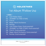 HOLOSTARS 1st album "Follow Us" (includes pre-order bonus)